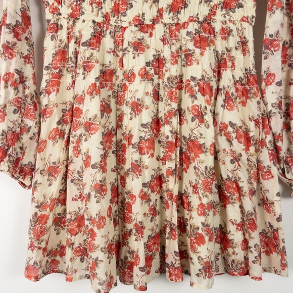 Free People Keep You Floral Mini Dress in Classic Combo - Picture 5 of 15